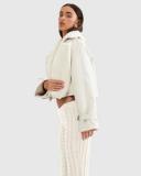 Off Duty Jacket - Cream - L - Women's Jackets - Lioness Fashion | AfterPay Available