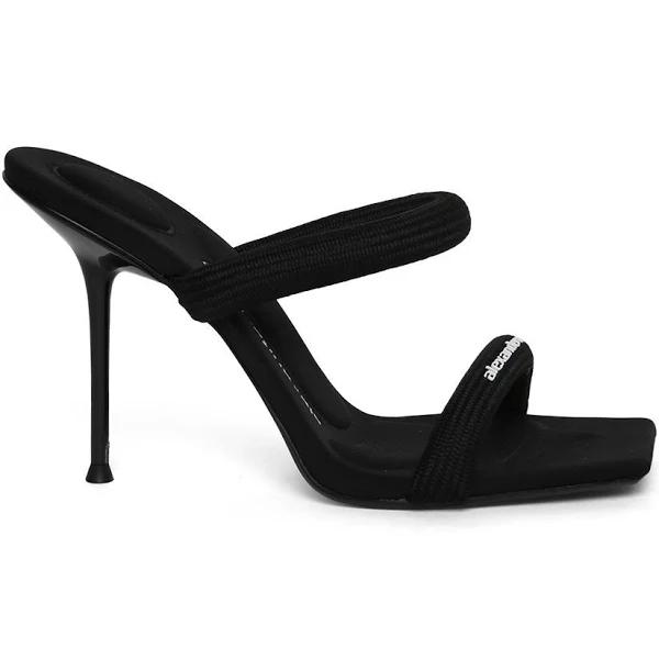 Alexander Wang Women's Julie Nylon Sandal Black