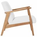 Den Fabric Armchair White by Freedom