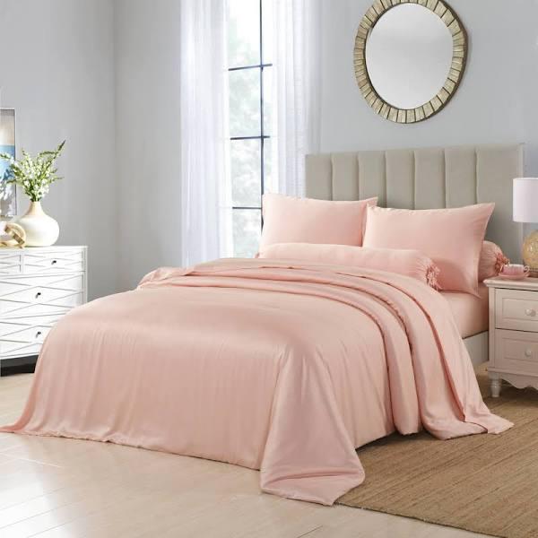 King Bamboo Sheet Set - Pink