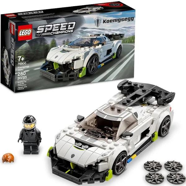 LEGO 76900 Speed Champions Koenigsegg Jesko Racing Sports Car Toy Driver Minifigure