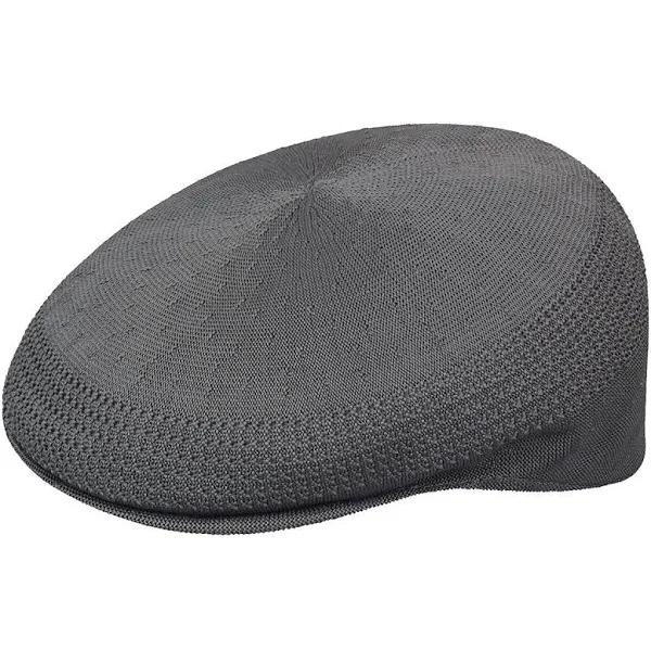 Kangol Tropic 504 Ventair Flat Cap - Charcoal