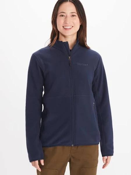 Marmot Rocklin Full Zip Womens Fleece Jacket - Arctic Navy - M