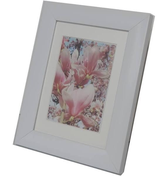 Homeworth Photo Frames Certificate Frames White Color Mat Boarder Window For Photo 3.5x5"