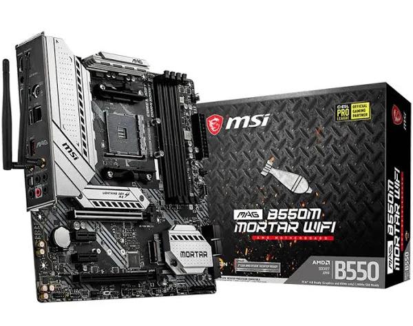 MSI Mag B550M Mortar Wifi Motherboard