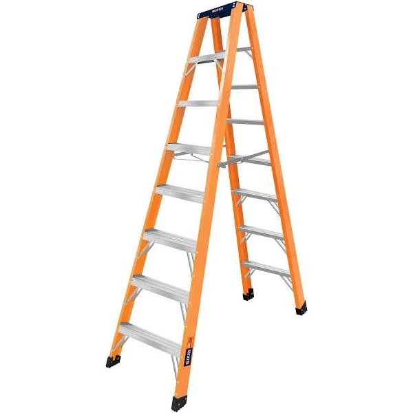 CITECO 2.4m 150kg Industrial Double Sided Fibreglass Ladder