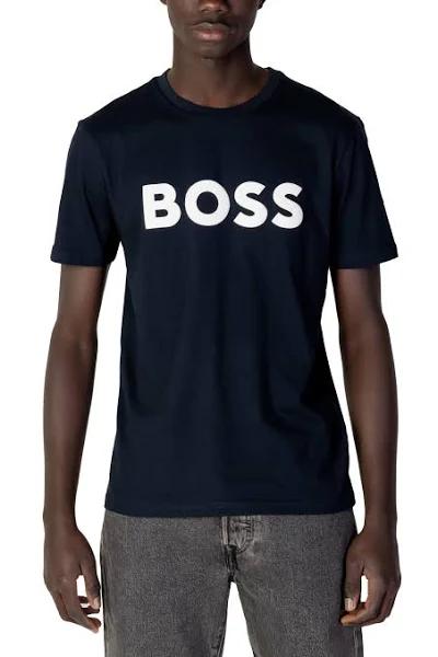 Boss Men's T-Shirt - Blue Size Small - AfterPay & zipPay Available