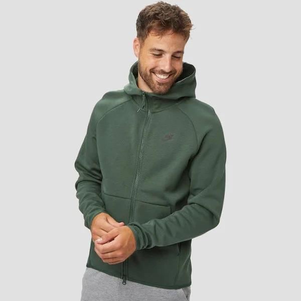 Nike Tech Fleece Windrunner Hoodie Men's - Green/Black