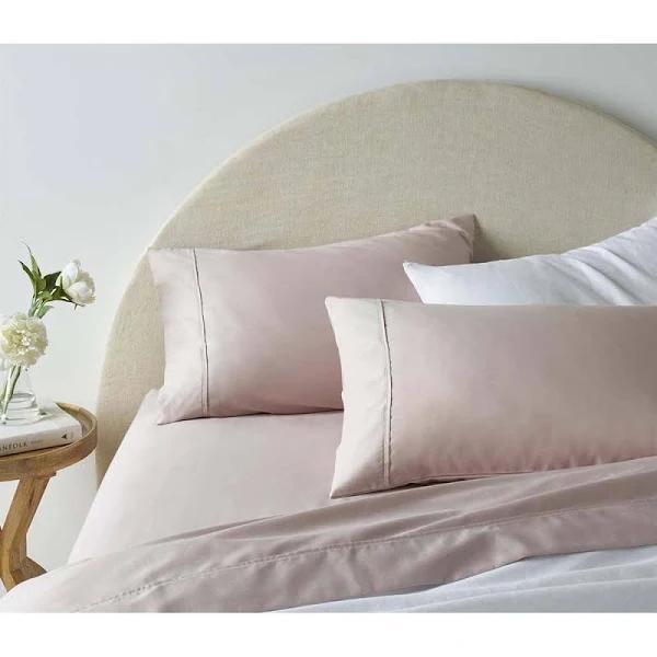 Accessorize 1900TC Cotton Rich Sheet Set Blush Queen