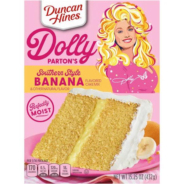 Duncan Hines Dolly Parton's Southern Style Banana Cake Mix