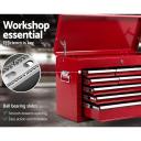 Giantz 9 Drawer Mechanic Tool Box Storage - Red