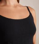 Lily Loves Pointelle Cami - Black - 8 - AfterPay & zipPay Available