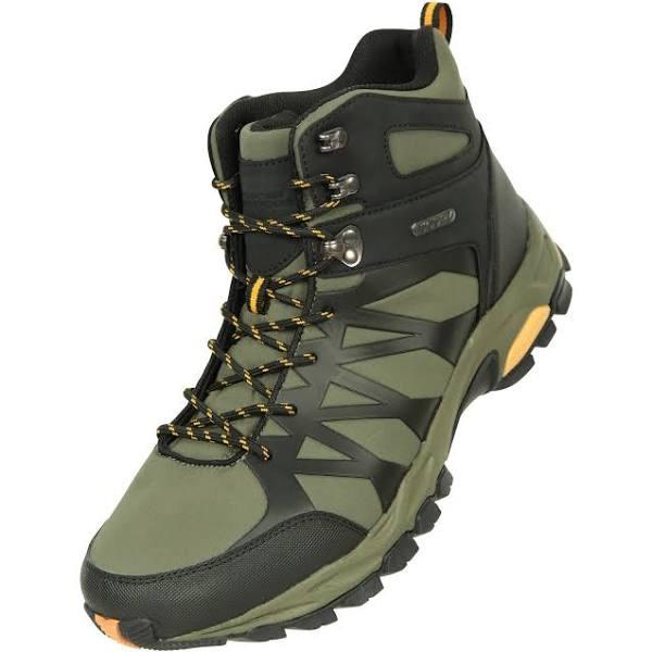 Mountain Warehouse Mens Trekker II Softshell Hiking Boots Khaki 7 UK