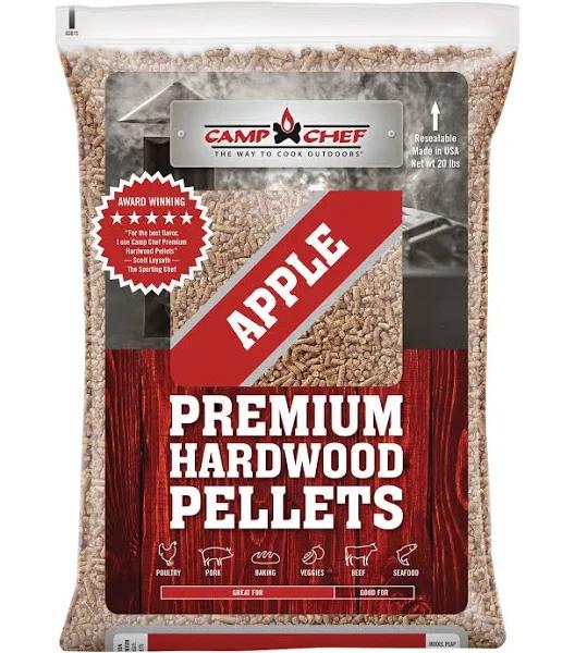 Camp Chef Apple Premium Hardwood Pellets 9kg