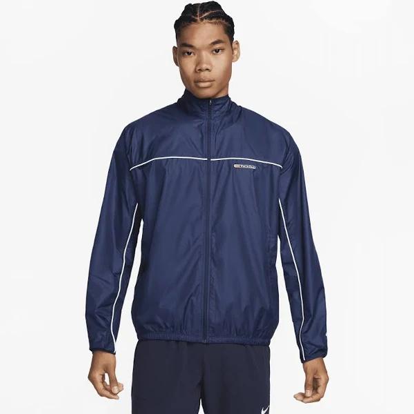 Nike Track Club Men's Storm-FIT Running Jacket - Blue - 50% Recycled Polyester