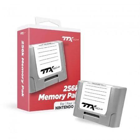 TTX Tech 256K Memory Pak for Nintendo 64