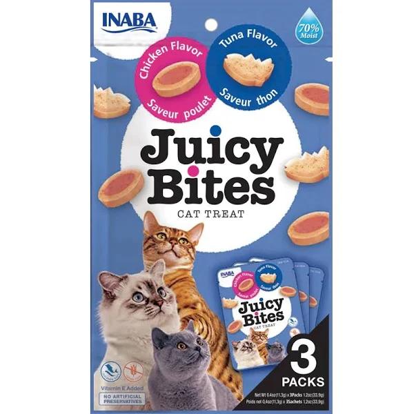 Inaba Juicy Bites Tuna & Chicken Cat Treats