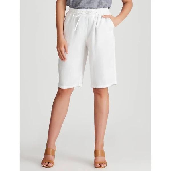 W Lane - Womens Shorts - Linen Shorts - 12