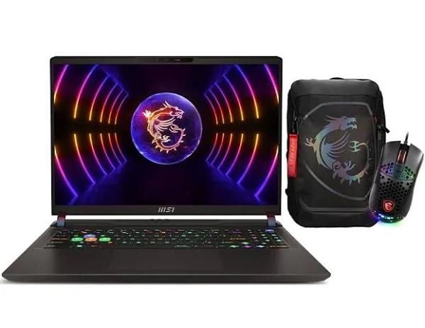 MSI Vector GP68HX 13VI 16" QHD+ i9 32GB RAM 2TB Rtx4090 Gaming Laptop