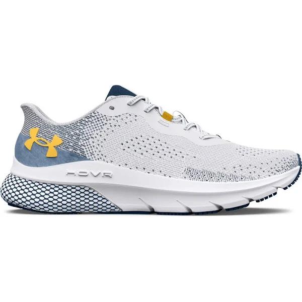 Under Armour HOVR Turbulence 2 Shoes White Grey Yellow - 48.5