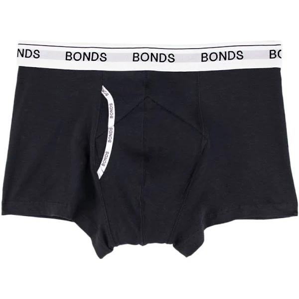 Light Incontinence Underwear | Bonds Trunk w/ Incontinence Pad Large / 100ml / Black