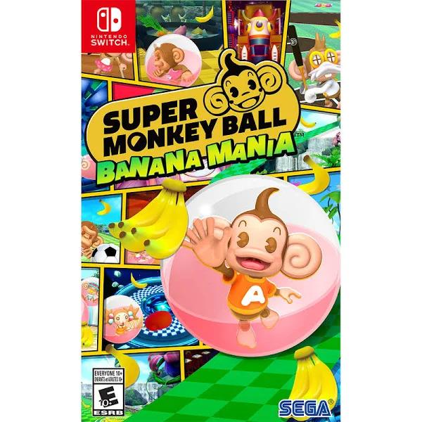 Nintendo Switch Super Monkey Ball Banana Mania Launch Edition Game