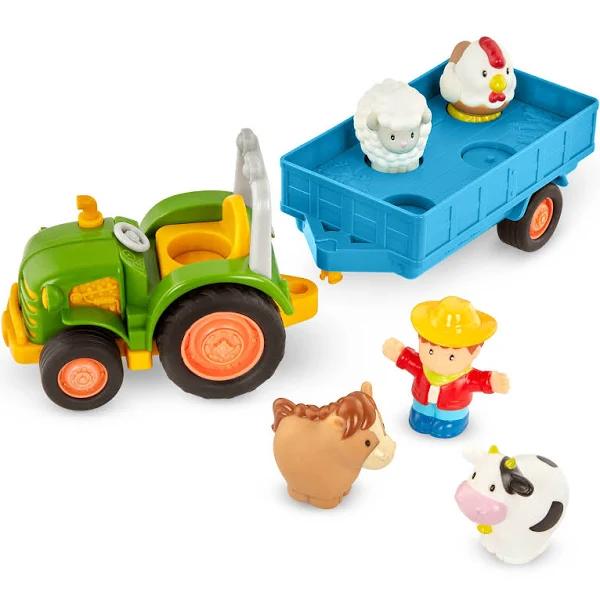 Battat Lights & Sounds Tractor with Animals, The Nile AU