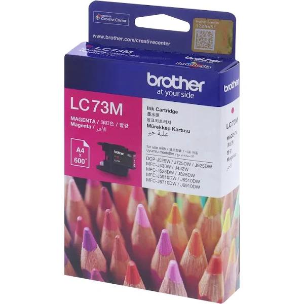 Brother LC-73M Magenta Ink Cartridge