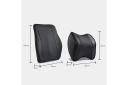 Car Seat Memory Foam Lumbar Back Pillow Support Back Cushion Neck Pillow Cushion