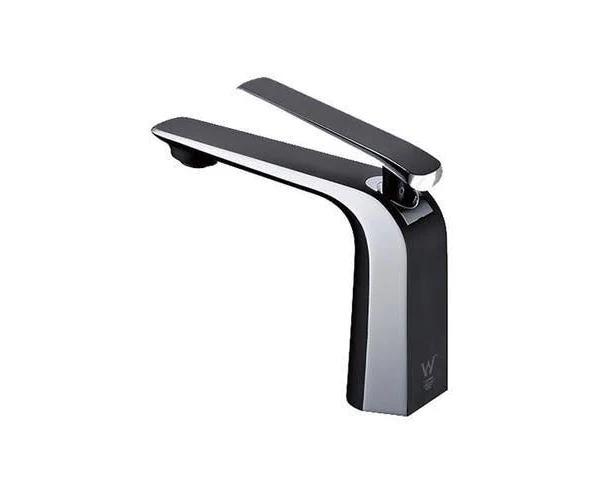 Esperia Basin Mixer Matte Black and Chrome