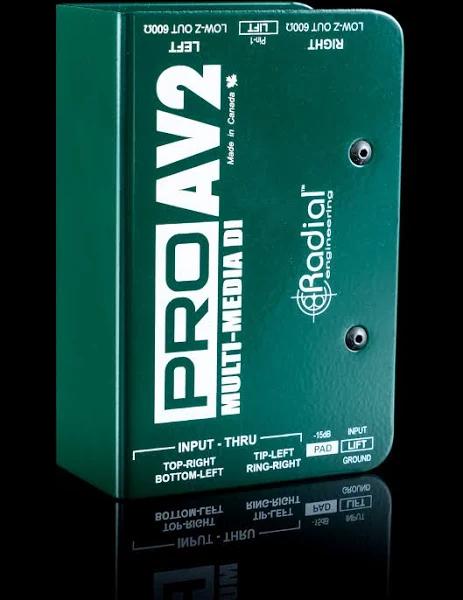 Radial ProAV2 Passive Stereo Multimedia Di Box