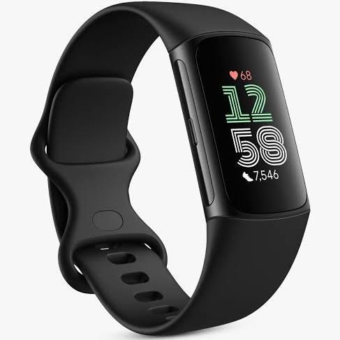 Fitbit by Google Charge 6 Activity Tracker with 6-Months Premium Membership Included, 7 Days Battery Life and Google Wallet and Google Maps