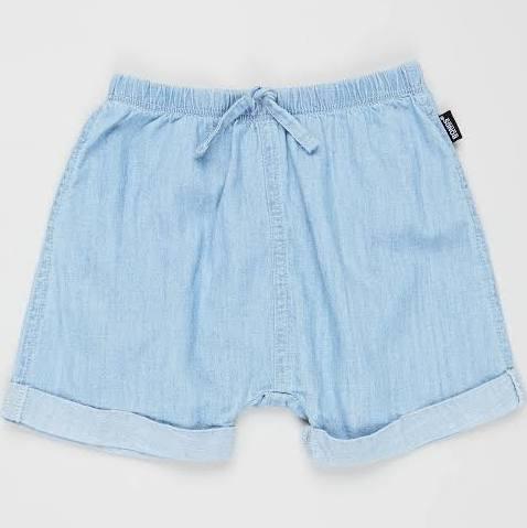 Bonds Chambray Short - Summer Blue