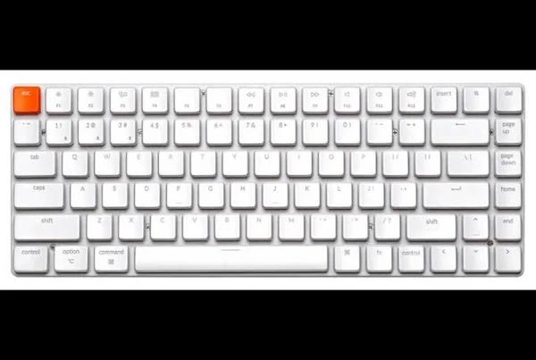 Keychron K3 V2 Ultra Slim Wireless Mechanical Keyboard - Gateron Red (non-backlit) [KBKCK3K1RED]