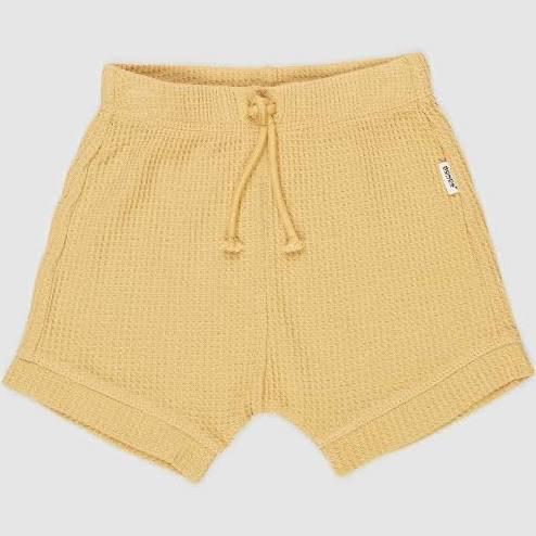 Bonds: Outerwear Waffle Shorts - Mustard Rush (Size 2)