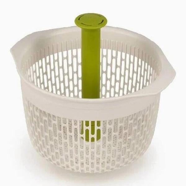 Joseph Joseph Spindola in Sink Salad Spinning Colander White/Green