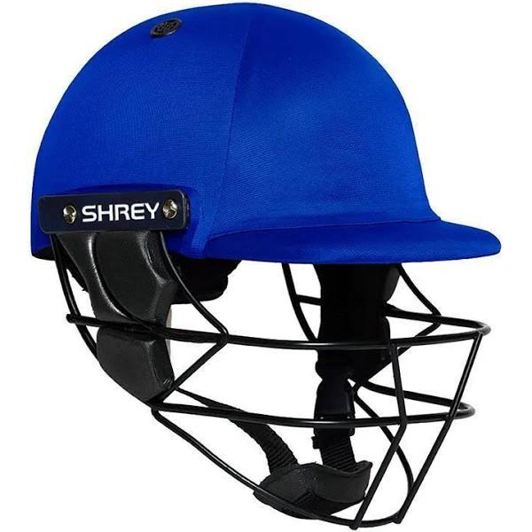 Shrey - Armor 2.0 Steel Cricket Helmet - Royal - Junior