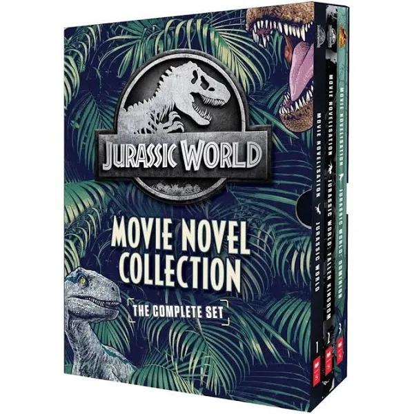 Jurassic World Dinosaur Movie Novel 3-Book Collection: The Complete Set