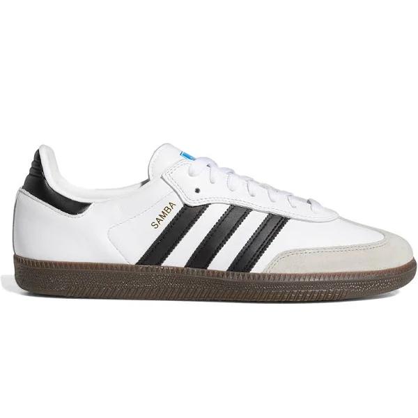 adidas-Samba ADV Shoes-Men-Cloud White / Core Black / Gum-M 4.5 / W 5.5