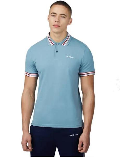 Ben Sherman House Collar Polo Petrol Blue XX-Large