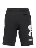 Under Armour Boys Rival Fleece Logo Shorts Black XS