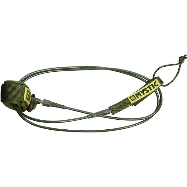 Mystic 2022 Board Leash - Dark Leaf