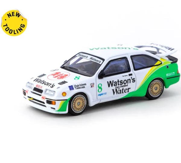 Tarmac Works 1/64 Ford Sierra RS500 Coswort - Macau Guia Race 1989 Winner - Tim Harvey