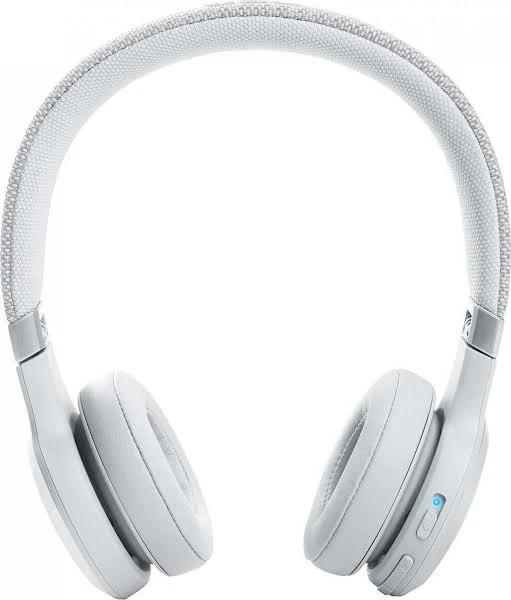 JBL Live 460nc Wireless On-Ear NC Headphones - White