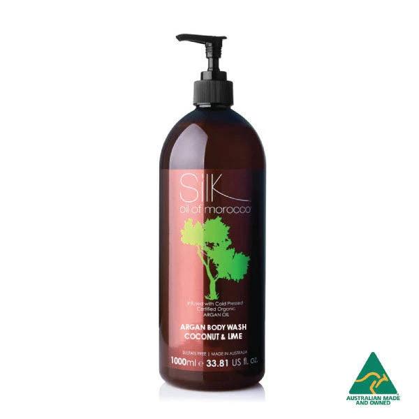 Coconut & Lime Argan Body Wash 1 Litre