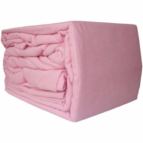 Ramesses Egyptian Flannelette Sheet Set King Single Rose Pink