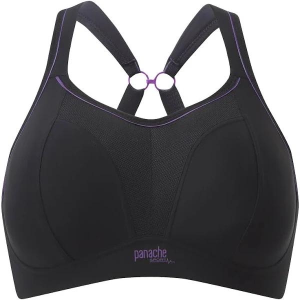 Panache Sport Wirefree Sports Bra - Black - 14B Black