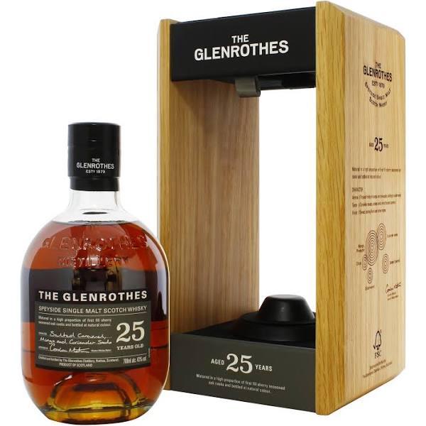 Glenrothes 25 Year Old Single Malt Scotch Whisky 700ml