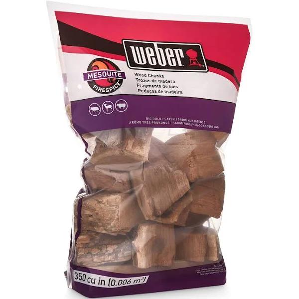 Weber Mesquite Wood Chunks - 1.8 kg