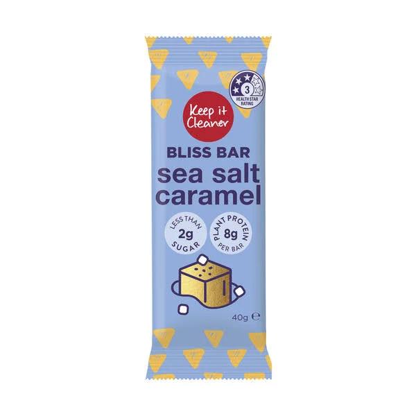 Keep It Cleaner Bliss Bar Sea Salt Caramel 40g